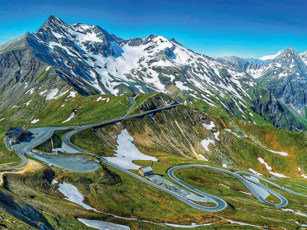 Taurská cyklostezka, Krimmelské vodopády a Grossglocknerstrasse - Grosglocknerstrasse