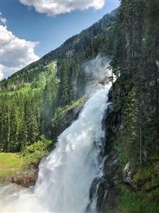 Taurská cyklostezka, Krimmelské vodopády a Grossglocknerstrasse - Krimmelské vodopády