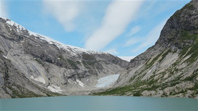 Norské fjordy, hory, vodopády a ledovce - Nigardsbreen
