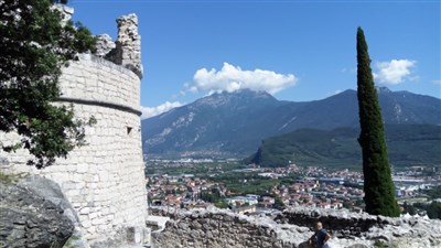 Lago di Garda - sever, Monte Baldo a Tremalzo