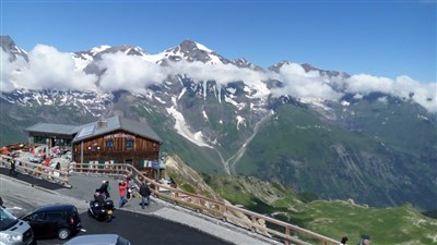 Taurská cyklostezka, Krimmelské vodopády a Grossglocknerstrasse