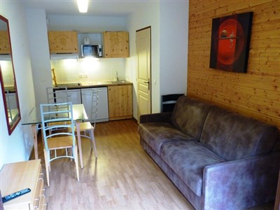 Val Thorens – Orelle – Les 3 Vallées – Le Hameau des Eaux d'Orelle - interiér rezidence - typové foto