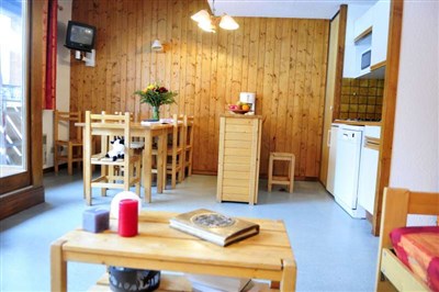 Avoriaz/Les Portes du Soleil – Le Téléphérique - interiér rezidence Le Téléphérique na okraji v Morzine pod Avoriazem