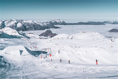 Les 2 Alpes – Cote Brune, Meijotel, Plein Sud, Vallée Blanche nebo jiné - ledovec v Les2Alpes