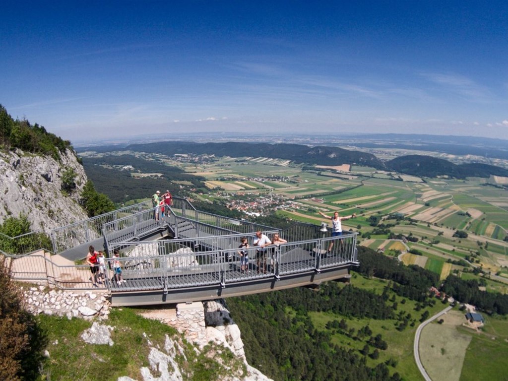 Hohe Wand a soutěska Steinwandklamm
