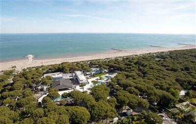 Loučení s mořem v Itálii v resortu Cavallino