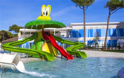 Loučení s mořem v Itálii v resortu Cavallino