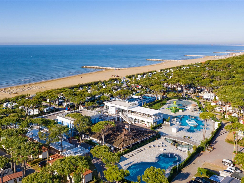 Loučení s mořem v Itálii v resortu Cavallino