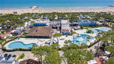 Loučení s mořem v Itálii v resortu Cavallino