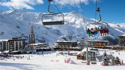 Les Menuires/Les 3 Vallées – Médian, Necou nebo jiné - Les Menuires - centrum