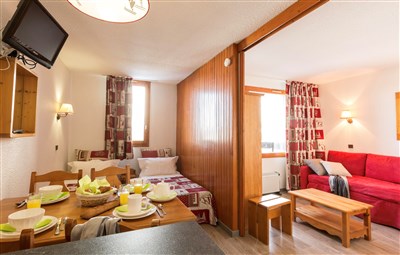 Méribel-Mottaret/Les 3 Vallées – Le Hameau du Mottaret - interiér rezidence Hameau du Mottaret - typové foto