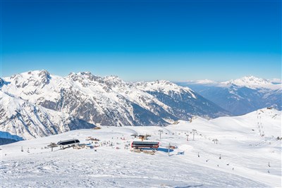 Les Sybelles – L'Orée des Pistes - panorama v Les Sybelles
