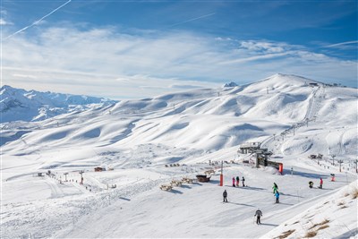 Les Sybelles – L'Orée des Pistes - sjezdovky v Les Sybelles