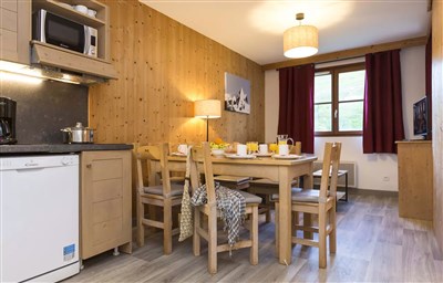 Les Sybelles – L'Orée des Pistes - interiér rezidence L´Orée des Pistes - typové foto