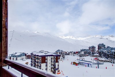 Tignes/Val d'Isère – Borsat IV - pohled z rezidence Borsat IV