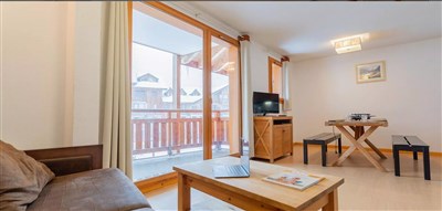 Les Orres – Les Terrasses du Soleil d'Or, Le Parc des Airelles - interiér rezidence Le Parc des Airelles