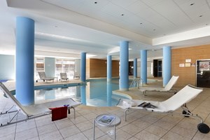 Val d’Allos/Pra Loup – Les Chalets du Verdon - bazén v rezidenci Les Chalets du Verdon