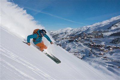 Les Menuires/Les 3 Vallées – Médian, Necou nebo jiné - lyžování nad Les Menuires