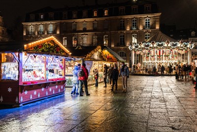Adventní trhy ve francouzském Štrasburku