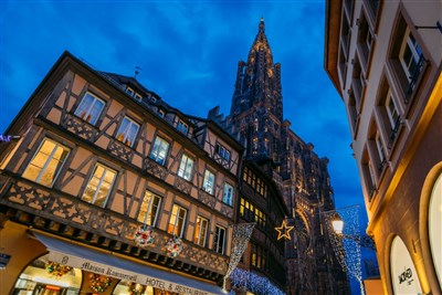 Adventní trhy ve francouzském Štrasburku