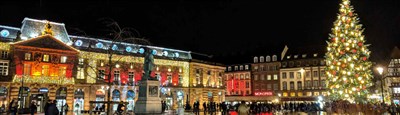Adventní trhy ve francouzském Štrasburku