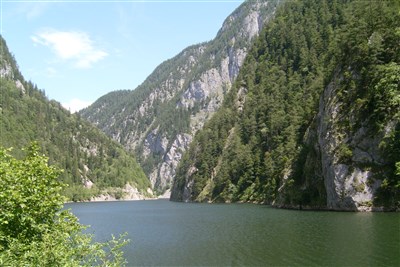 Ennská cyklostezka, Dachstein a Vápencové Alpy
