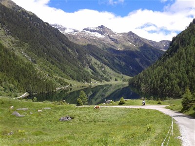 Ennská cyklostezka, Dachstein a Vápencové Alpy
