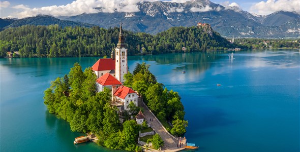 Slovinsko – Julské Alpy, Triglav, jezera a termály