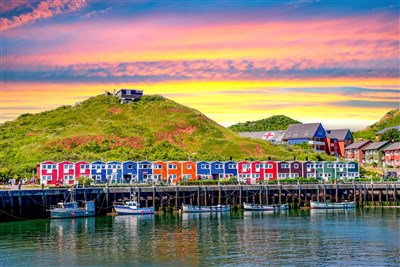 Hamburg a ostrov Helgoland