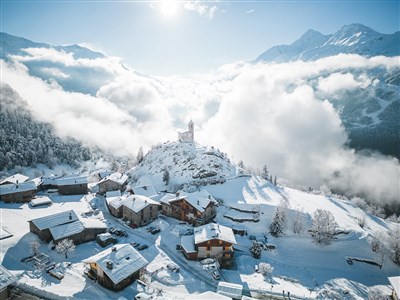 La Rosière/La Thuile (Espace San Bernardo) –  L'Ecrin Blanc
