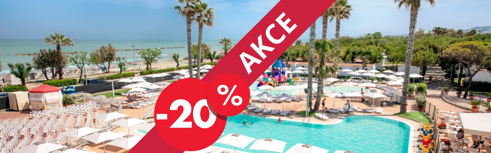 AKCE -20 % Palmová riviéra