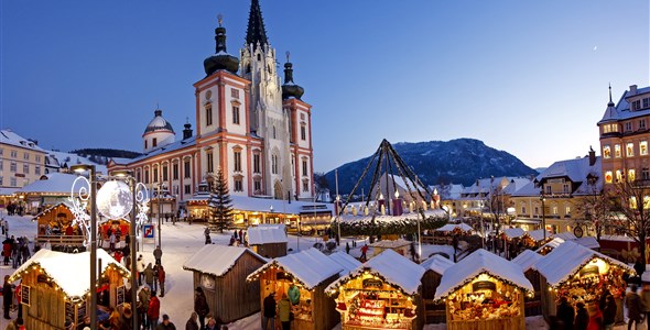 Adventní Mariazell s čertím rejem