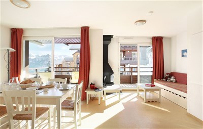 Puy Saint Vincent – Hameau des Ecrins, Chalets PSV - interiér Chalets PSV - typové foto