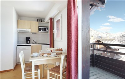 Puy Saint Vincent – Hameau des Ecrins, Chalets PSV - interiér Chalets PSV - typové foto