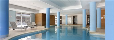 Val d’Allos/Pra Loup – Les Chalets du Verdon - bazén v rezidenci Les Chalets du Verdon