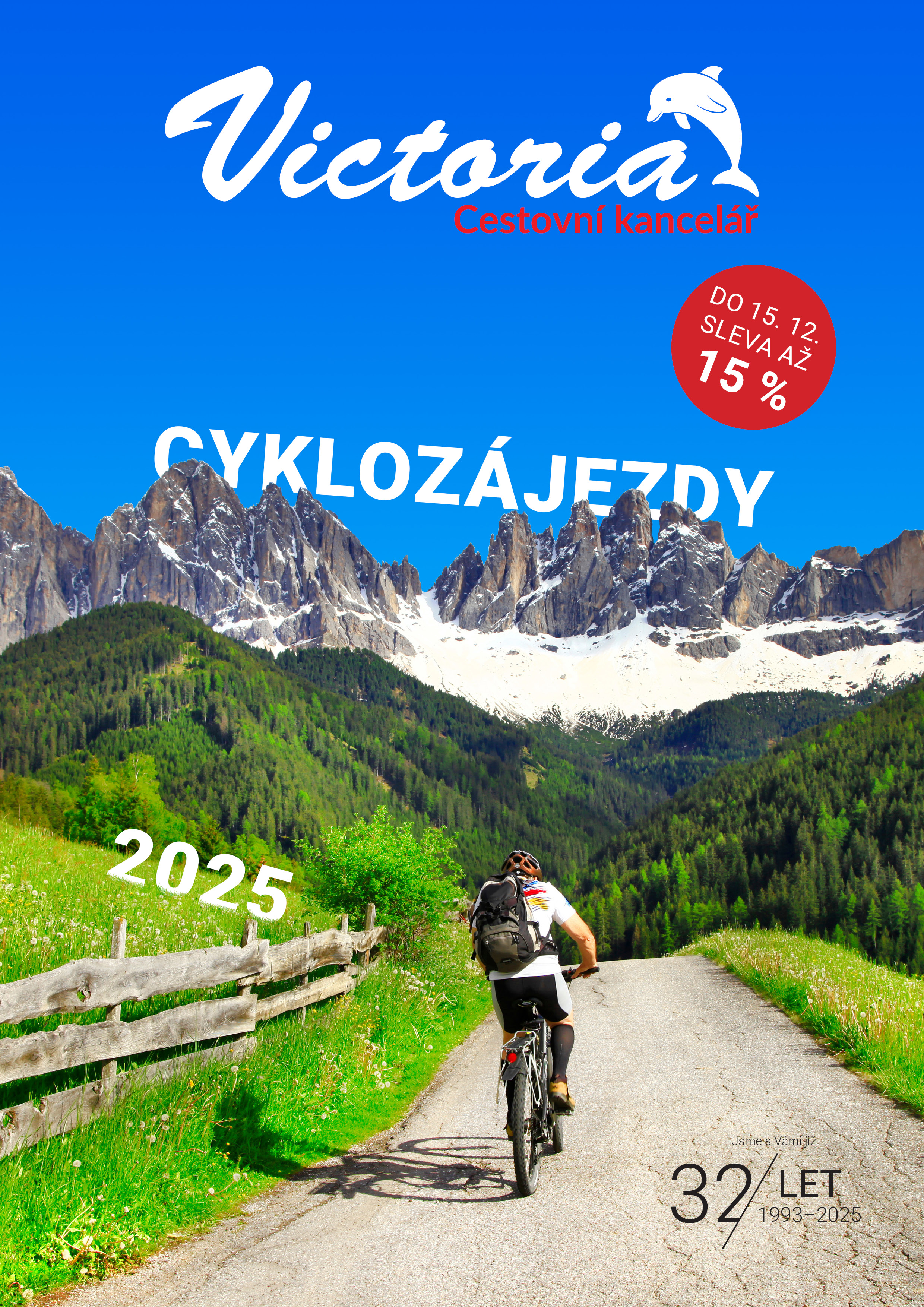 Katalog zájezdů CK Victoria Cyklo